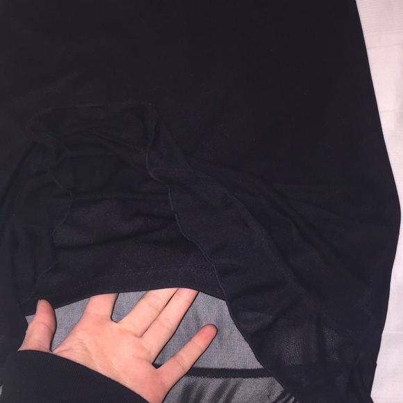 ✨BLACK CHIFFON SKIRT✨ - Picture 3 of 4